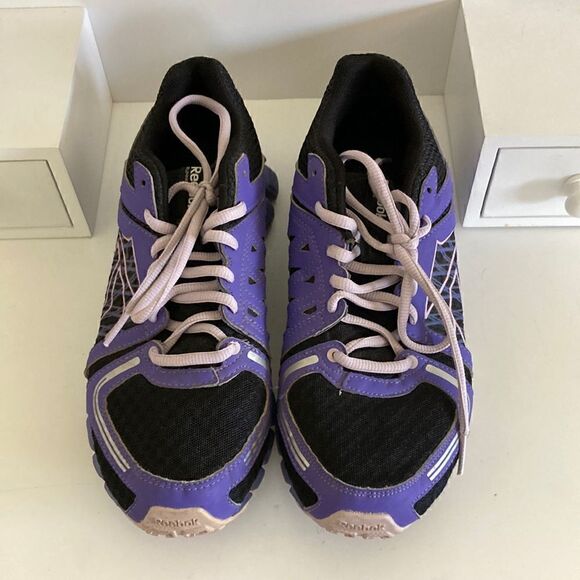 Reebok Running Shoes Purple size 8 - Picture 1 of 6